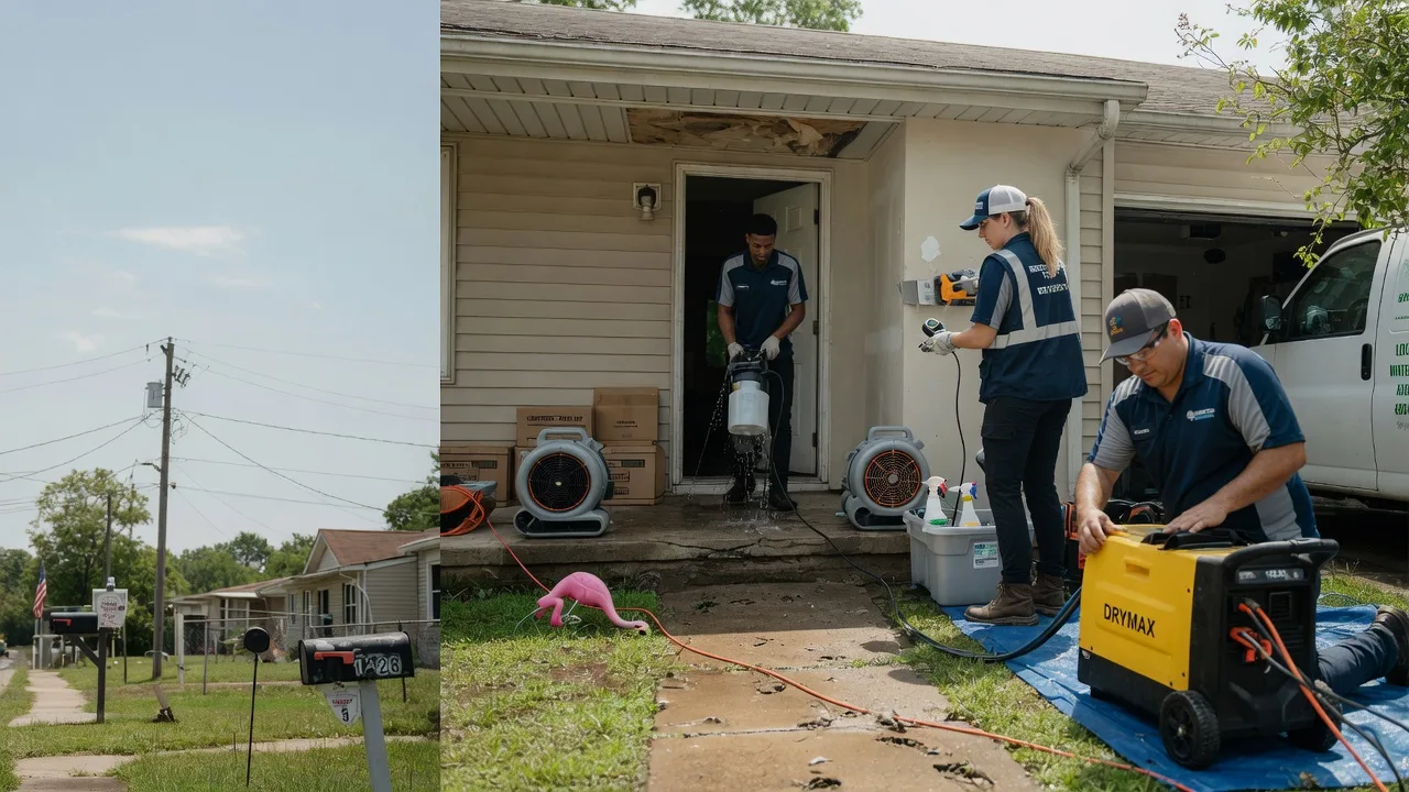 Storm Damage Water Removal in Woodlawn, TX near me